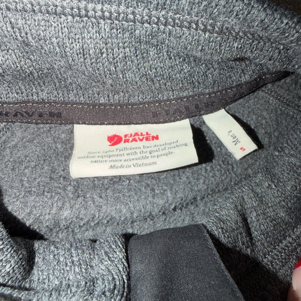 Men’s Fjall Raven Ovik Fleece Zip Jacket - Picture 4 of 4